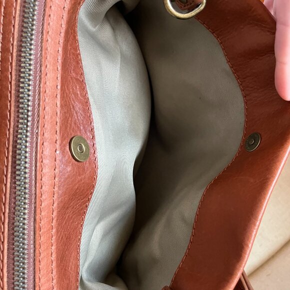 American Leather Co. Lenox Triple Entry Satchel - Picture 7 of 16